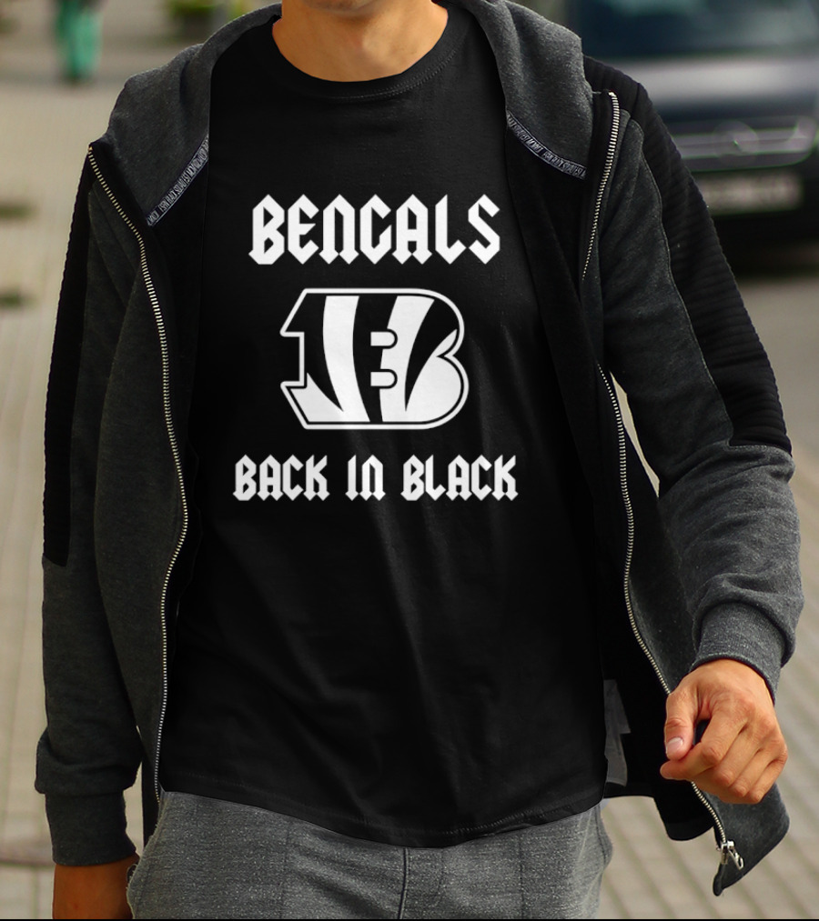 Bengals 13 Back In Black T-Shirt