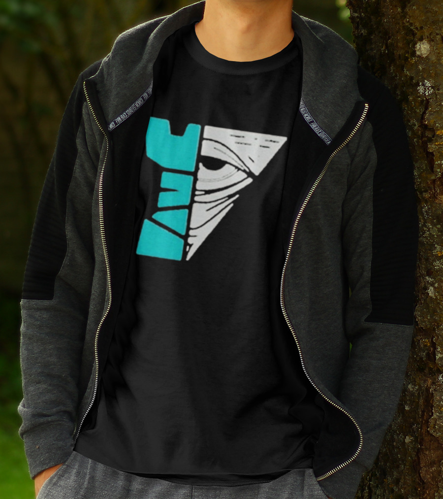 Kastle Group Whitephos X Kastle Face Off Bold Geometric Abstract T-Shirt