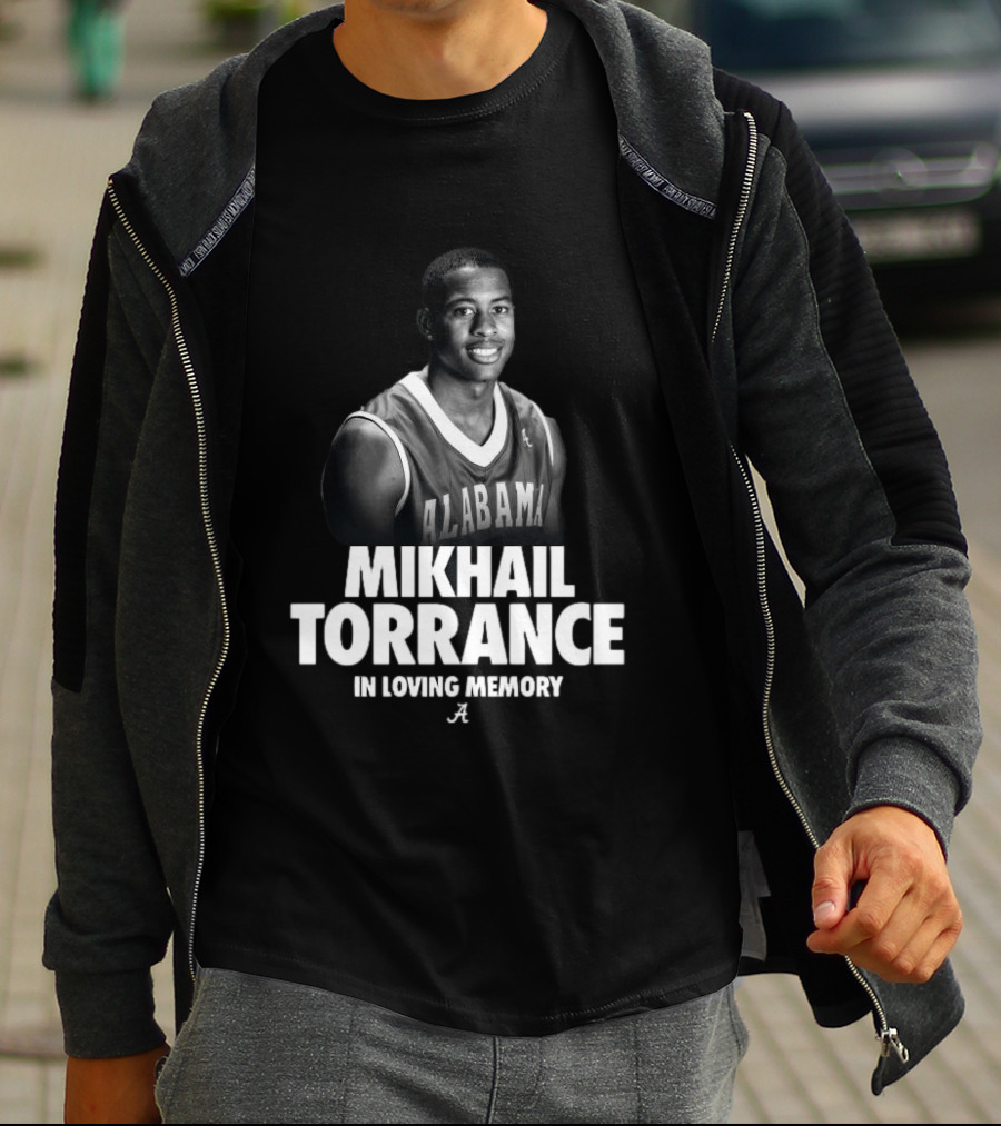 Mikhail Torrance Alabama Basketball In Loving Memory T-Shirt