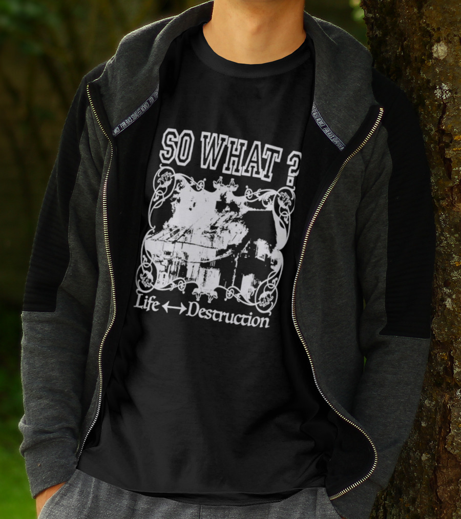 Dover Street Market Henry Johnson So What Life Destruction T-Shirt