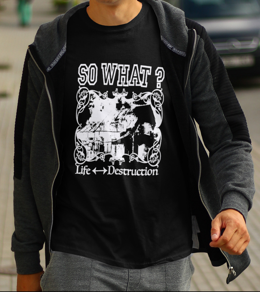 Dover Street Market Henry Johnson So What Life Destruction T-Shirt