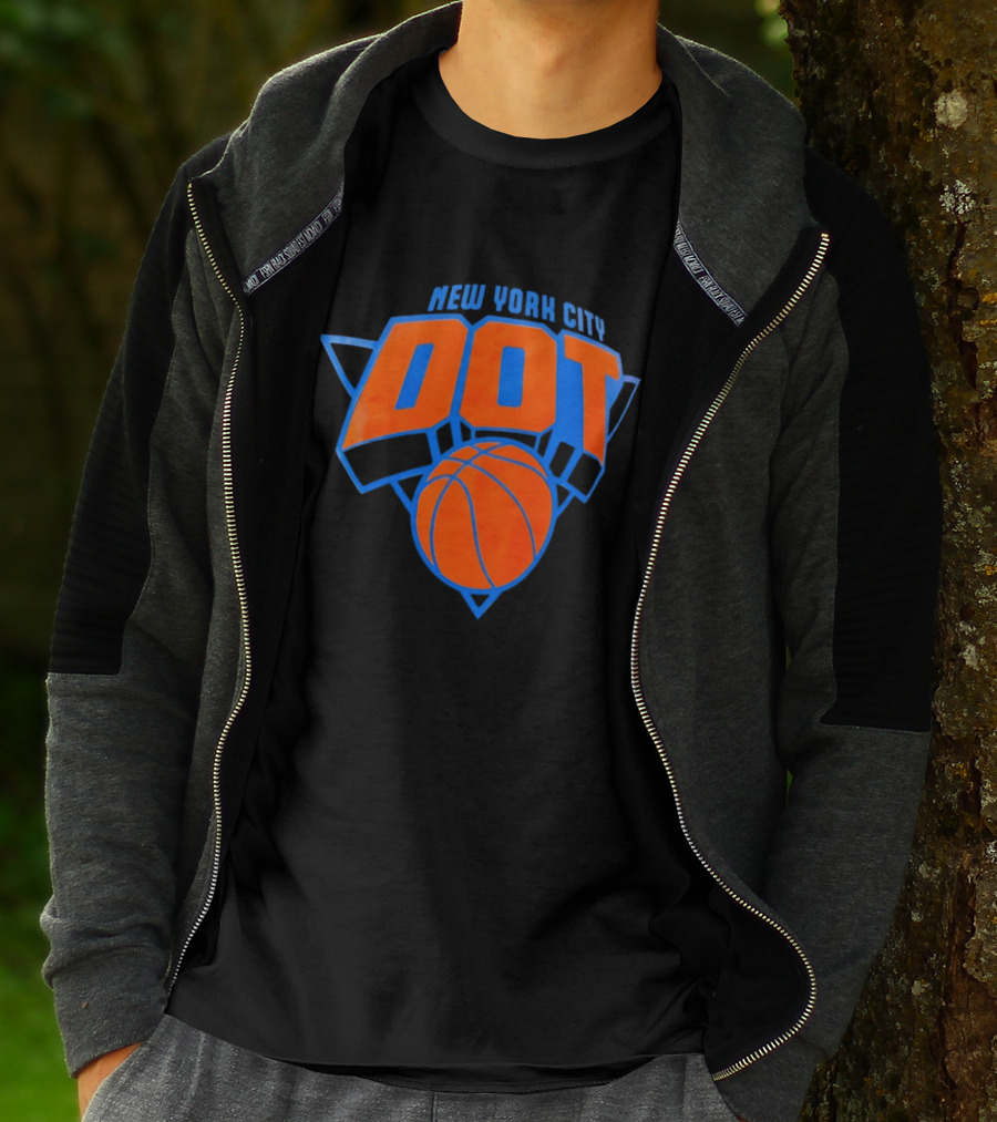 New York City DOT Knicks Basketball T-Shirt