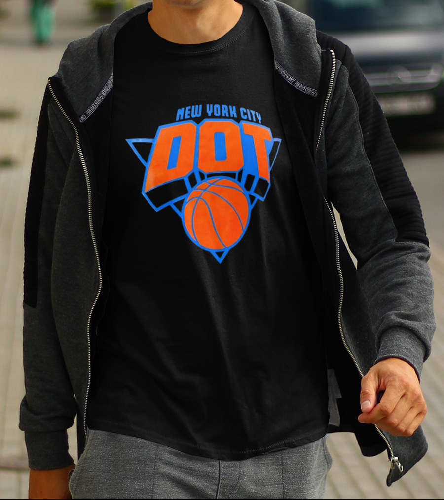 New York City DOT Knicks Basketball T-Shirt