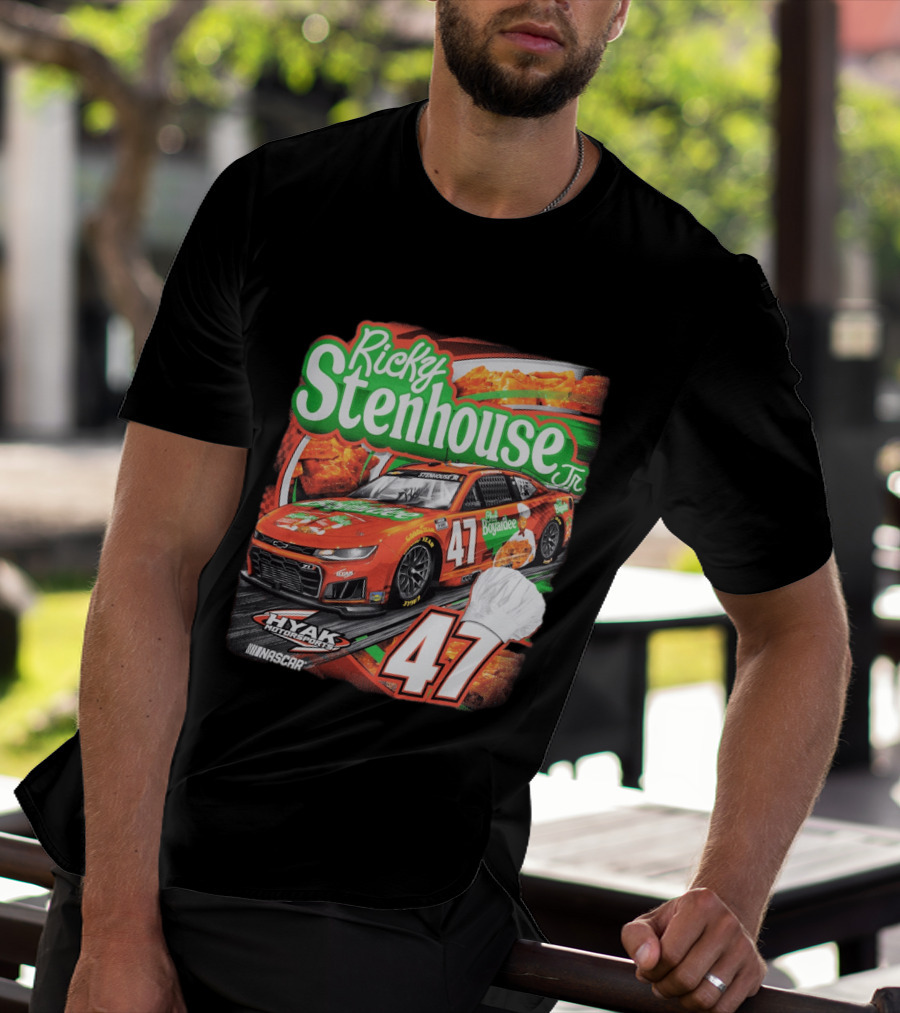 Ricky Stenhouse Jr. 47 Hyak Motorsports NASCAR Chef Boyardee T-Shirt