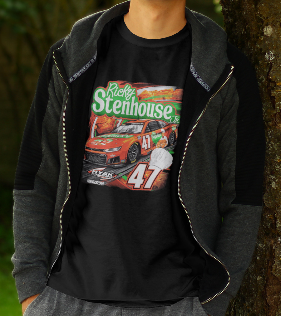 Ricky Stenhouse Jr. 47 Hyak Motorsports NASCAR Chef Boyardee T-Shirt