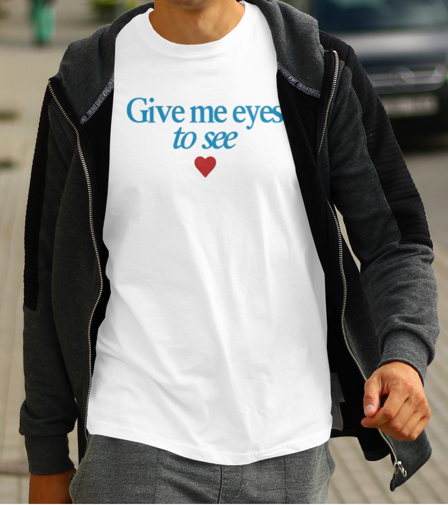 America's Sweethearts Dallas Cowboys Cheerleaders Give Me Eyes To See Heart T-Shirt