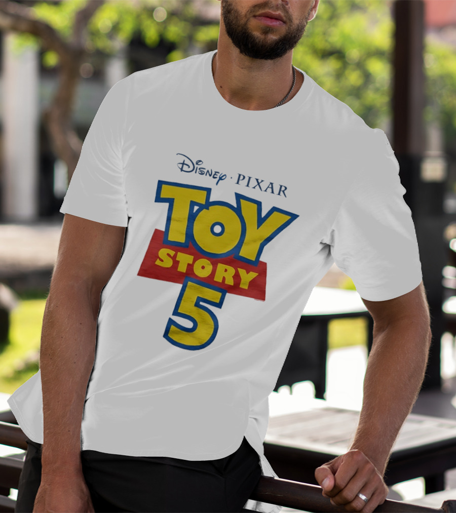 Disney Pixar Toy Story 5 Animated Adventure Movie T-Shirt