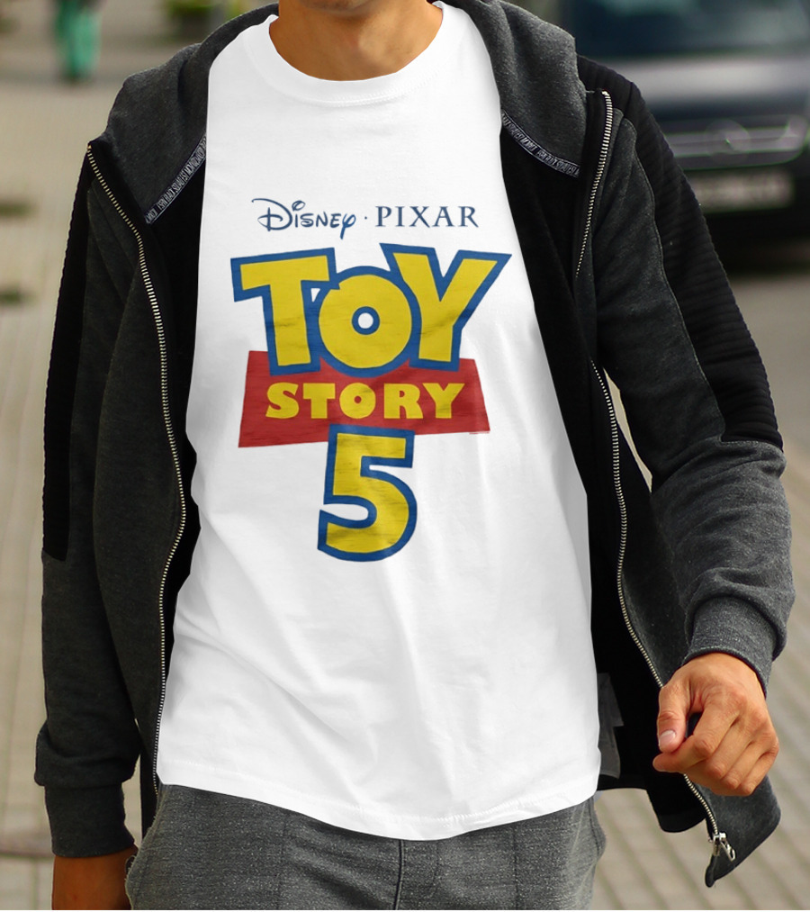 Disney Pixar Toy Story 5 Animated Adventure Movie T-Shirt