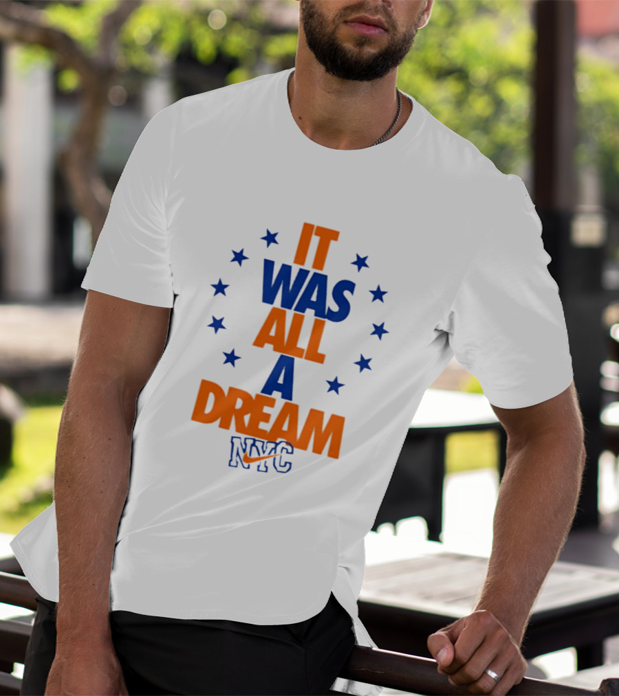 New York Knicks It Was All A Dream NYC Notorious BIG T-Shirt