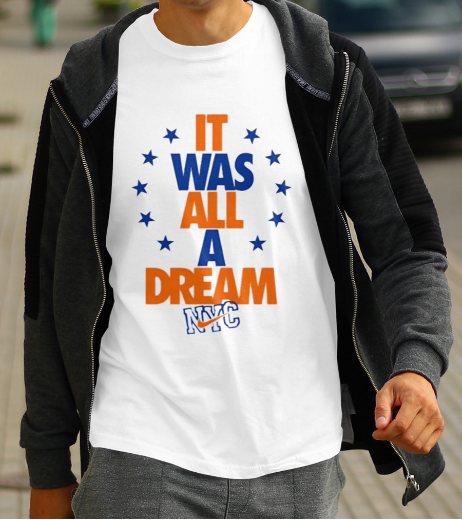 New York Knicks It Was All A Dream NYC Notorious BIG T-Shirt