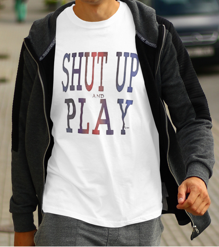 Mark Grace Shut Up And Play Chicago Cubs T-Shirt