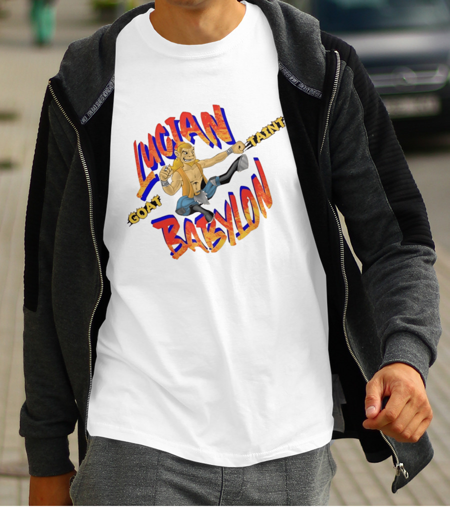 Lucian Babylon Goat Taint Kickboxing Fighter T-Shirt