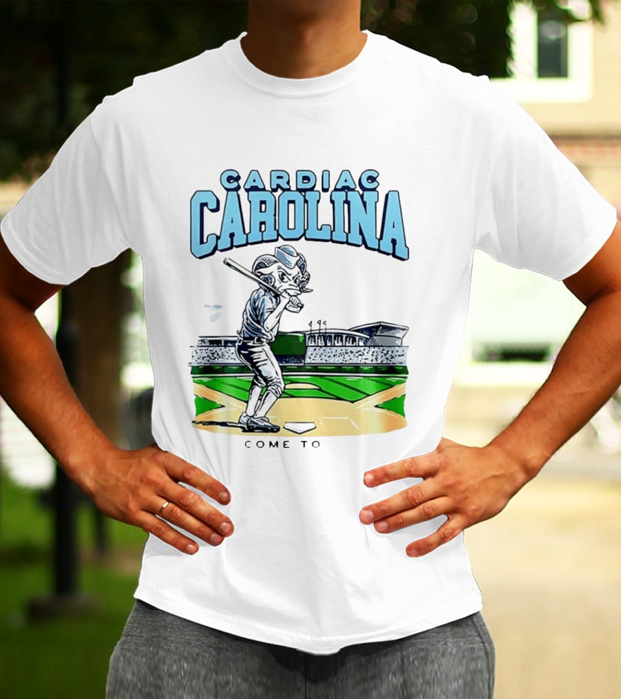 Cardiac Carolina Come To Omaha North Carolina Tar Heels X Cardiac Carolina Welcome To Omaha 2026 T-Shirt