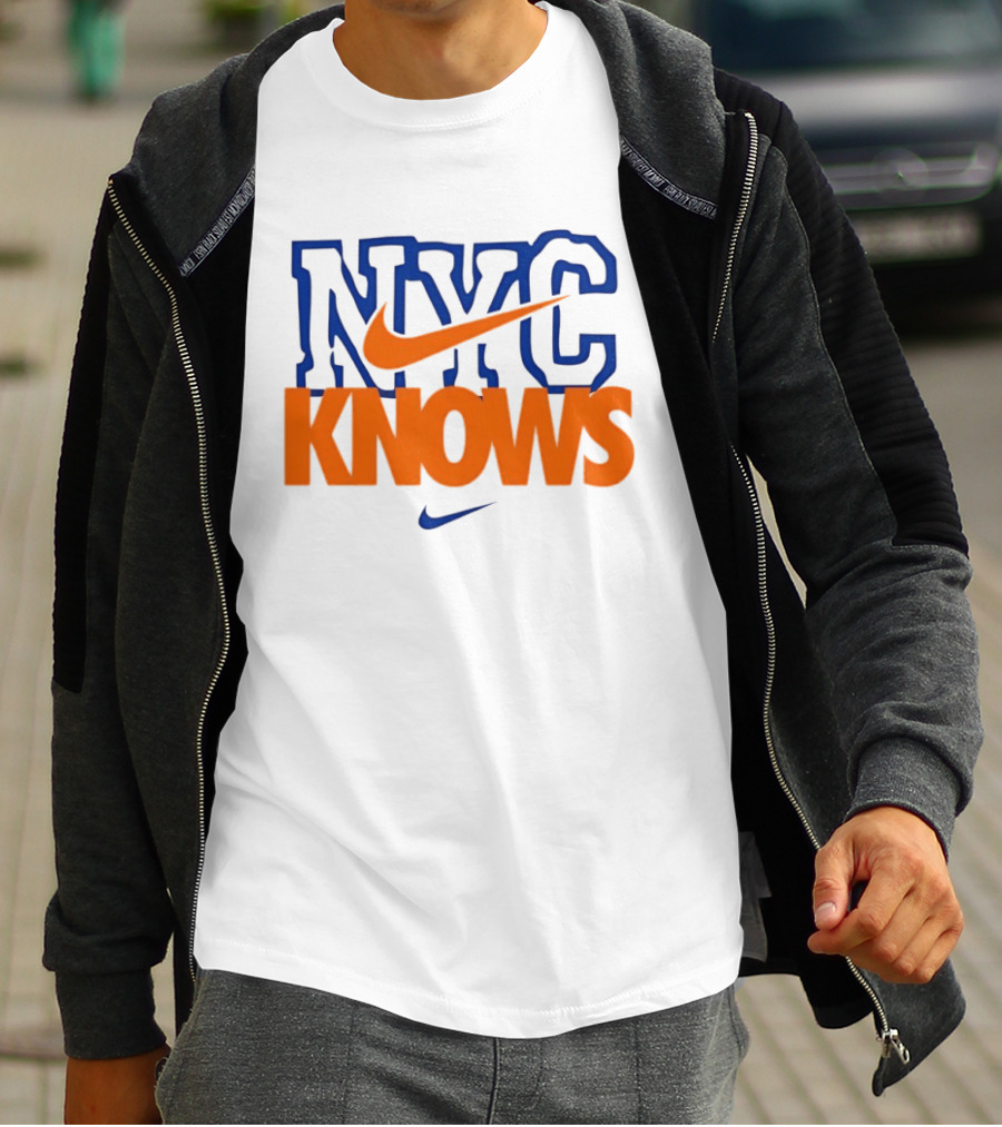 NYC Knows New York Knicks Nike T-Shirt