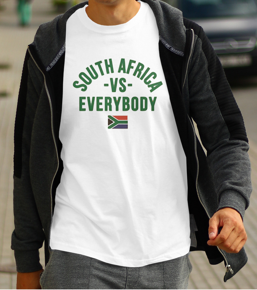 South Africa Vs Everybody Flag T-Shirt