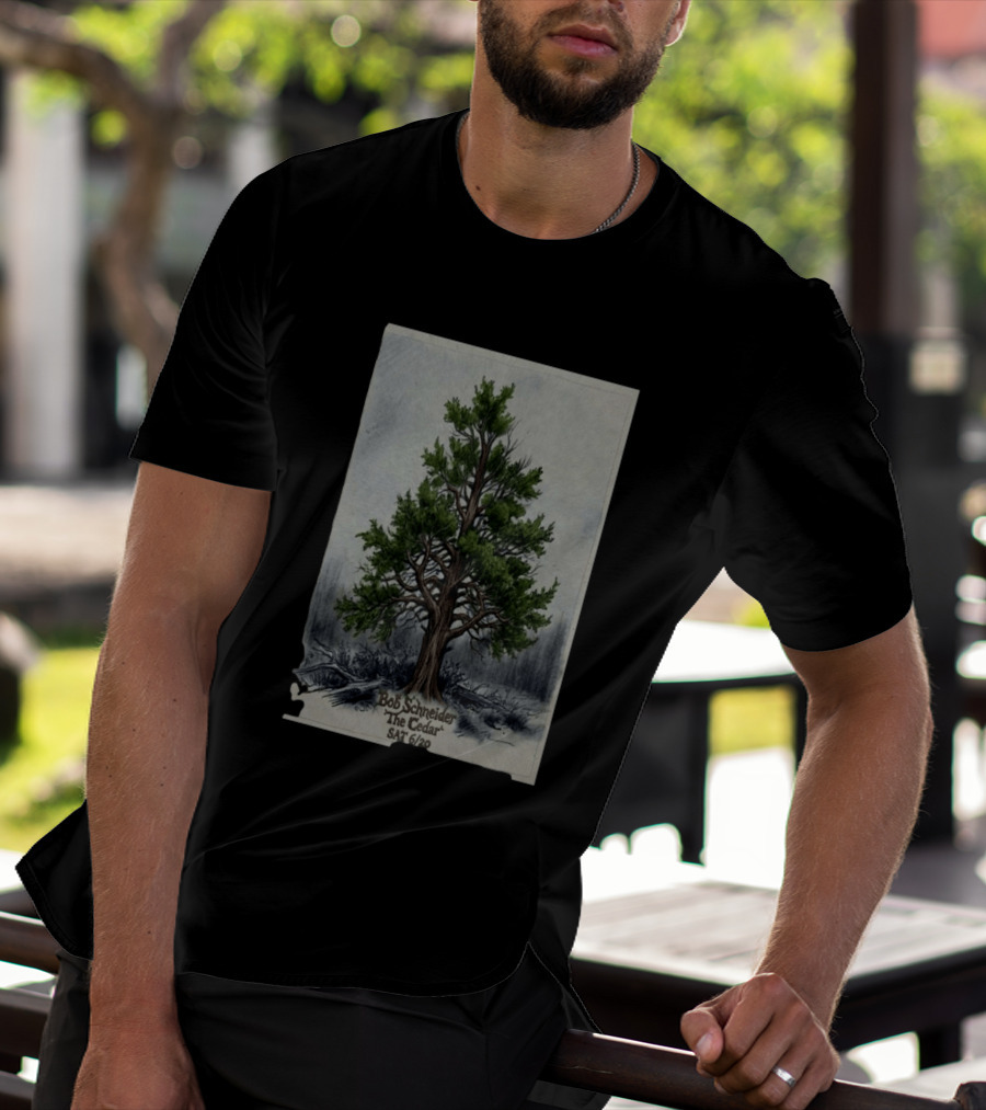 Bob Schneider The Cedar Sat 6/20 Minneapolis Concert T-Shirt