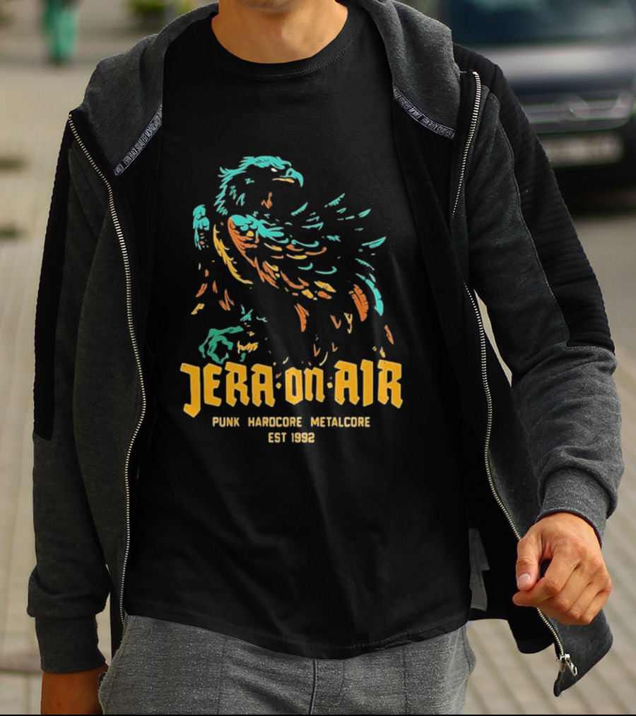 Jera On Air Punk Hardcore Metalcore Eagle Est 1992 T-Shirt