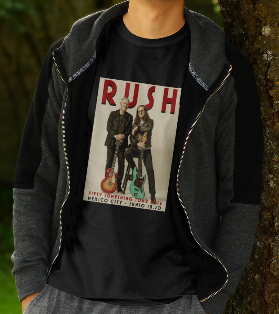 RUSH Mexico City Fifty Catfifty June 19 2026 Show T-Shirt