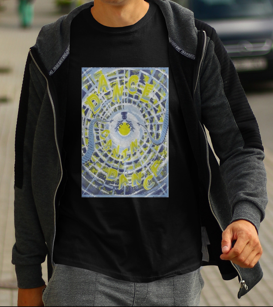 Dance Gavin Dance The Fillmore June 17 2026 Bennett Atelier Wormevil Creations Spiral T-Shirt