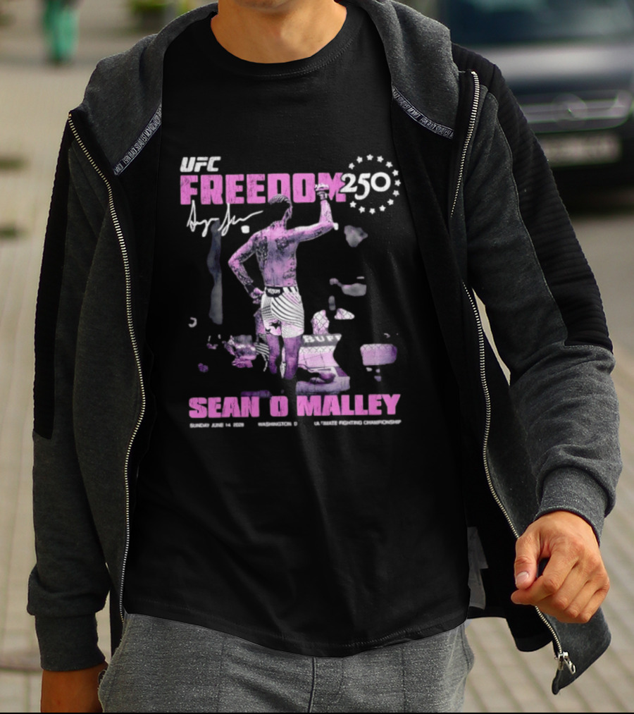 UFC Freedom 250 Sean O'Malley Signature Salute T-Shirt