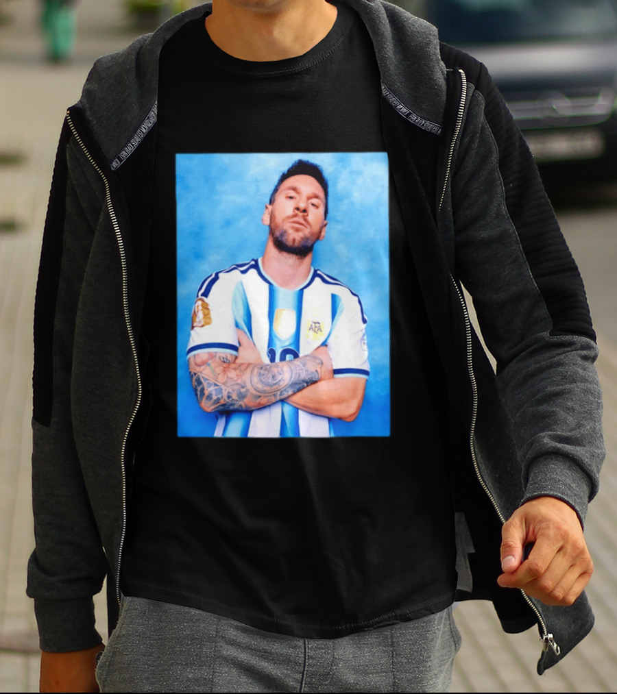 Lionel Messi Argentina National Football Team T-Shirt