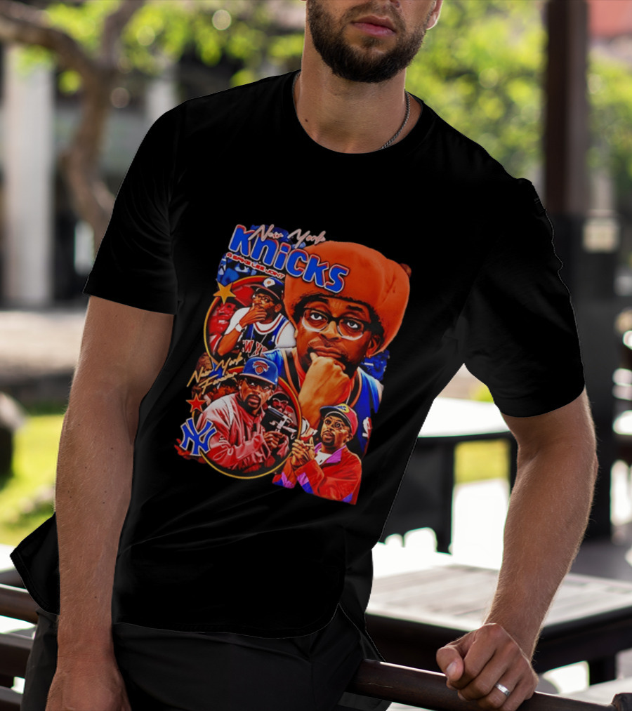 New York Knicks Spike Lee Joint New York Forever Basketball T-Shirt