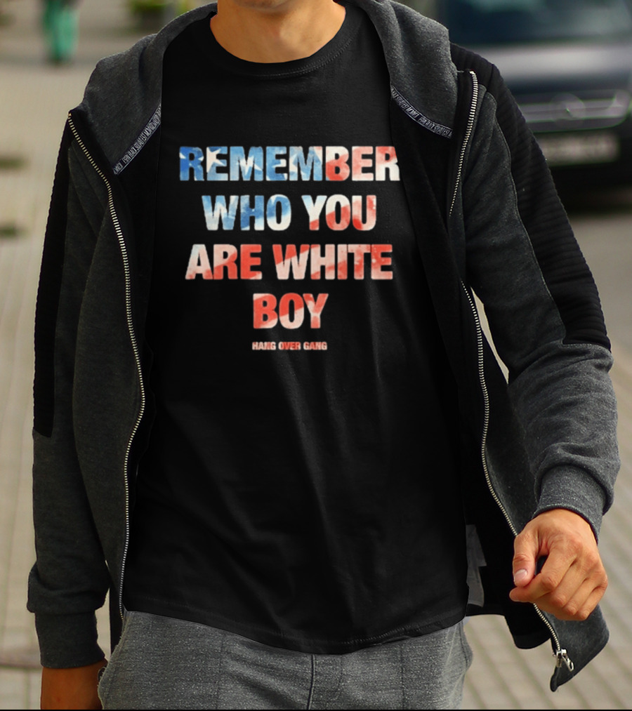 Hangover Gang Remember Who You Are White Boy T-Shirt