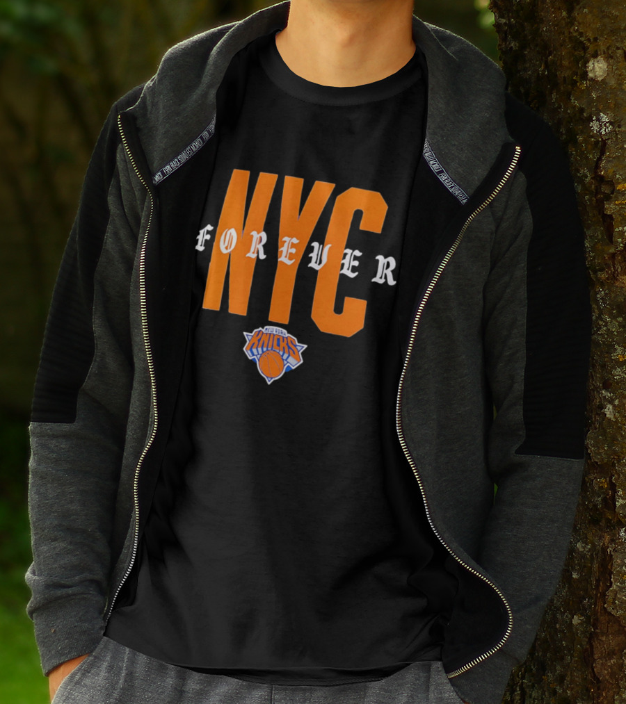 New York Knicks NYC Forever Basketball T-Shirt
