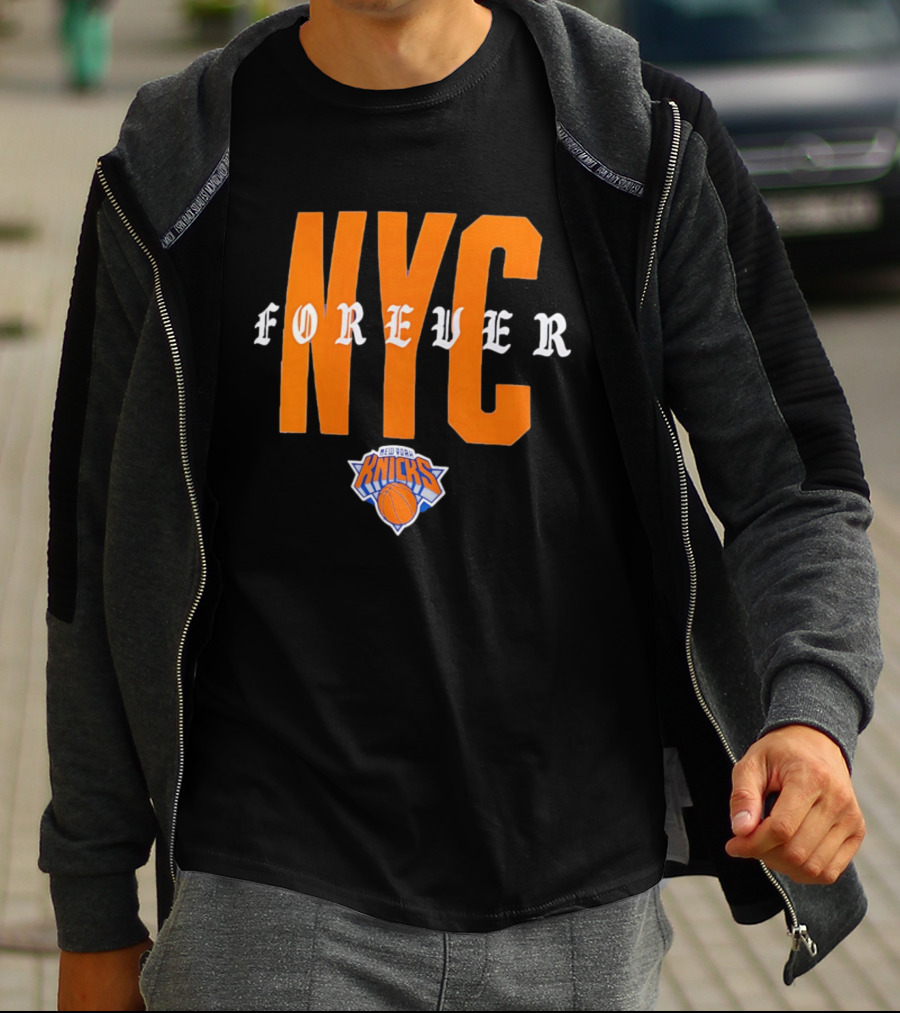 New York Knicks NYC Forever Basketball T-Shirt