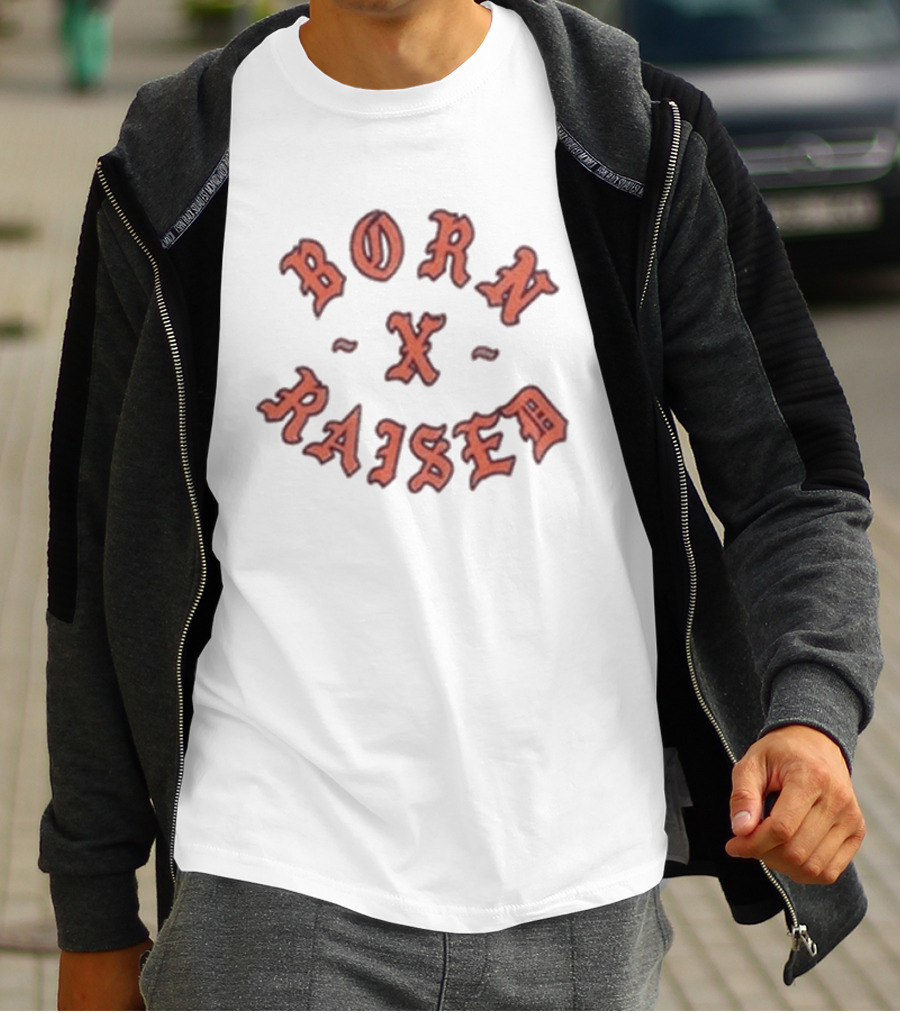 Born X Raised Japan Eyebuster Vintage Gothic T-Shirt