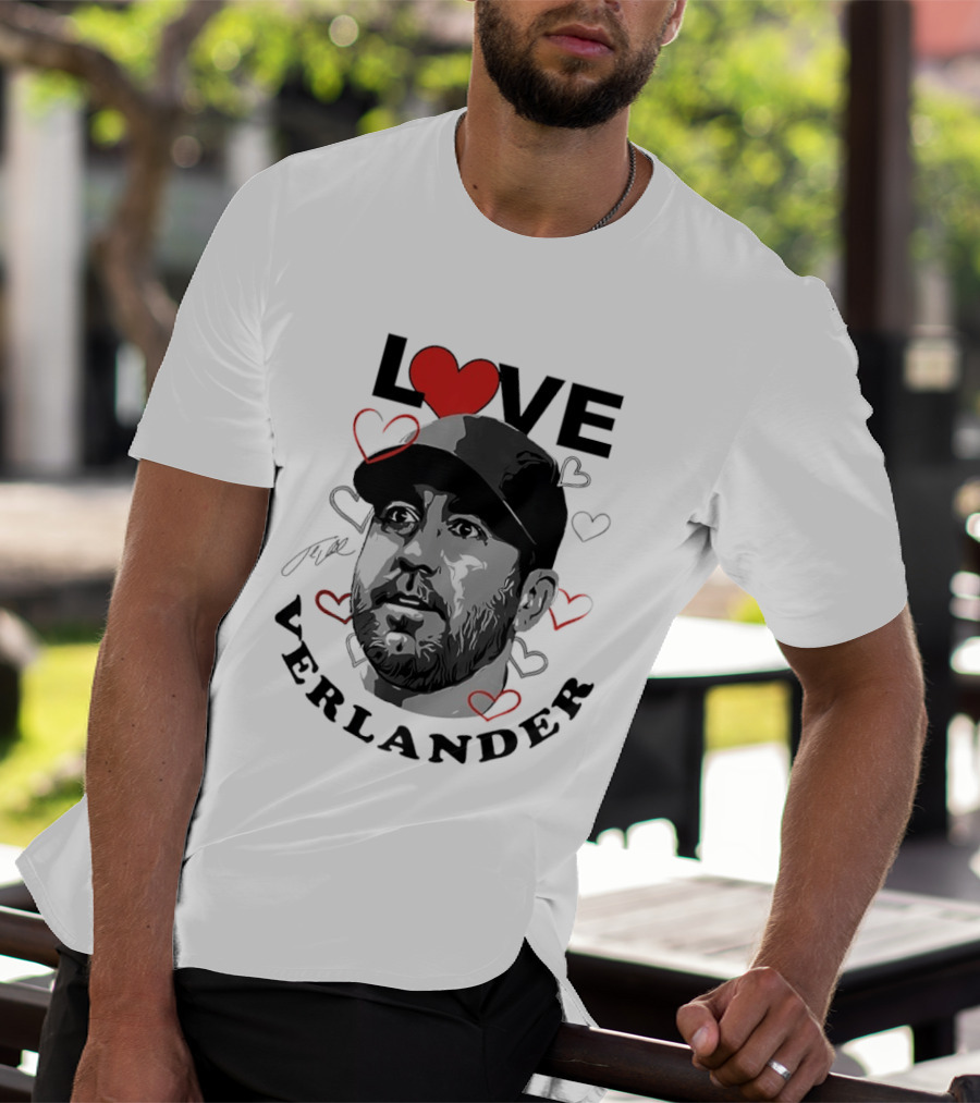 Love Heart Verlander T-Shirt