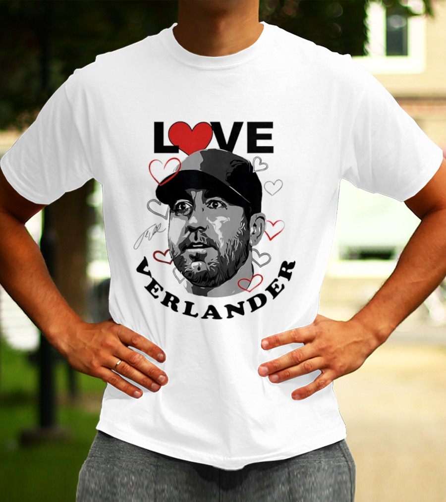 Love Heart Verlander T-Shirt