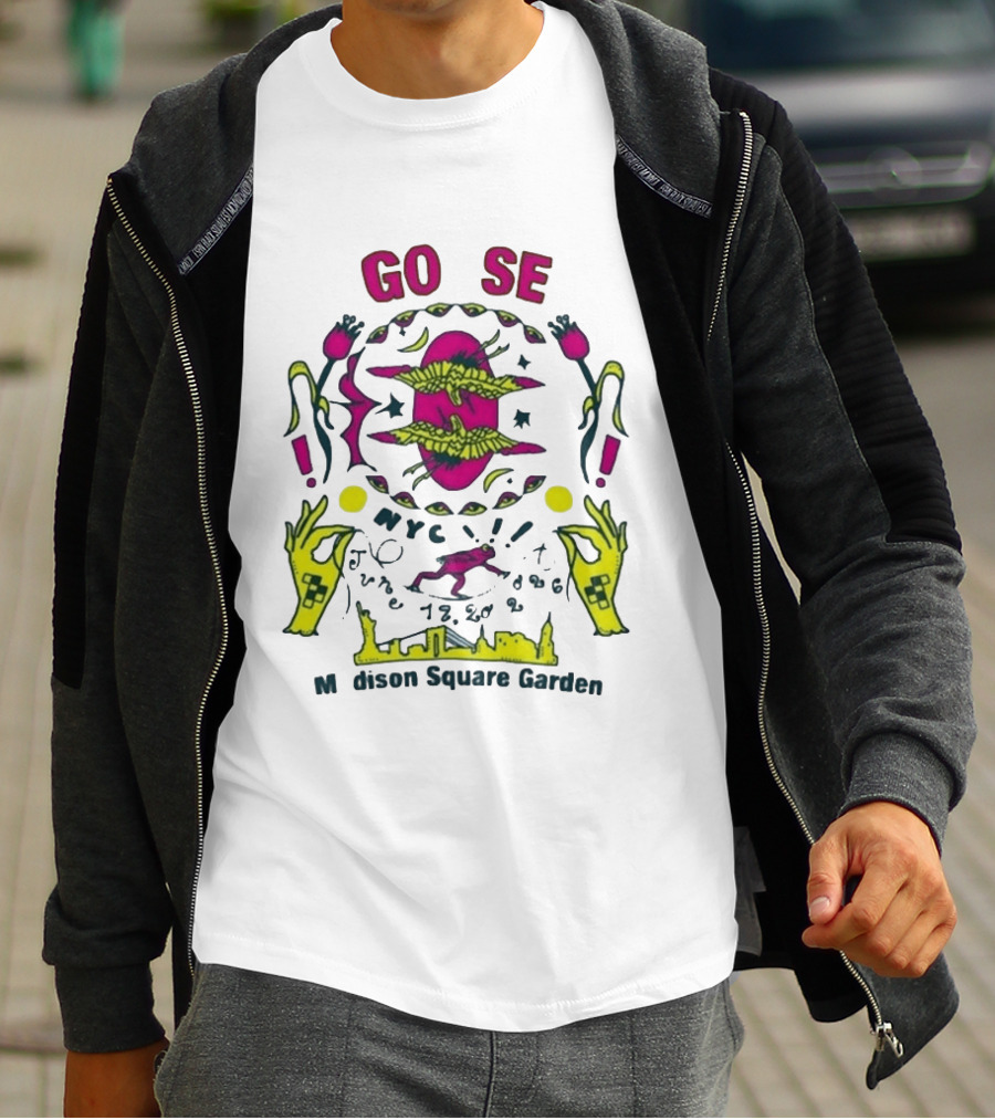 Goose 2026 NYC Madison Square Garden Tour T-Shirt