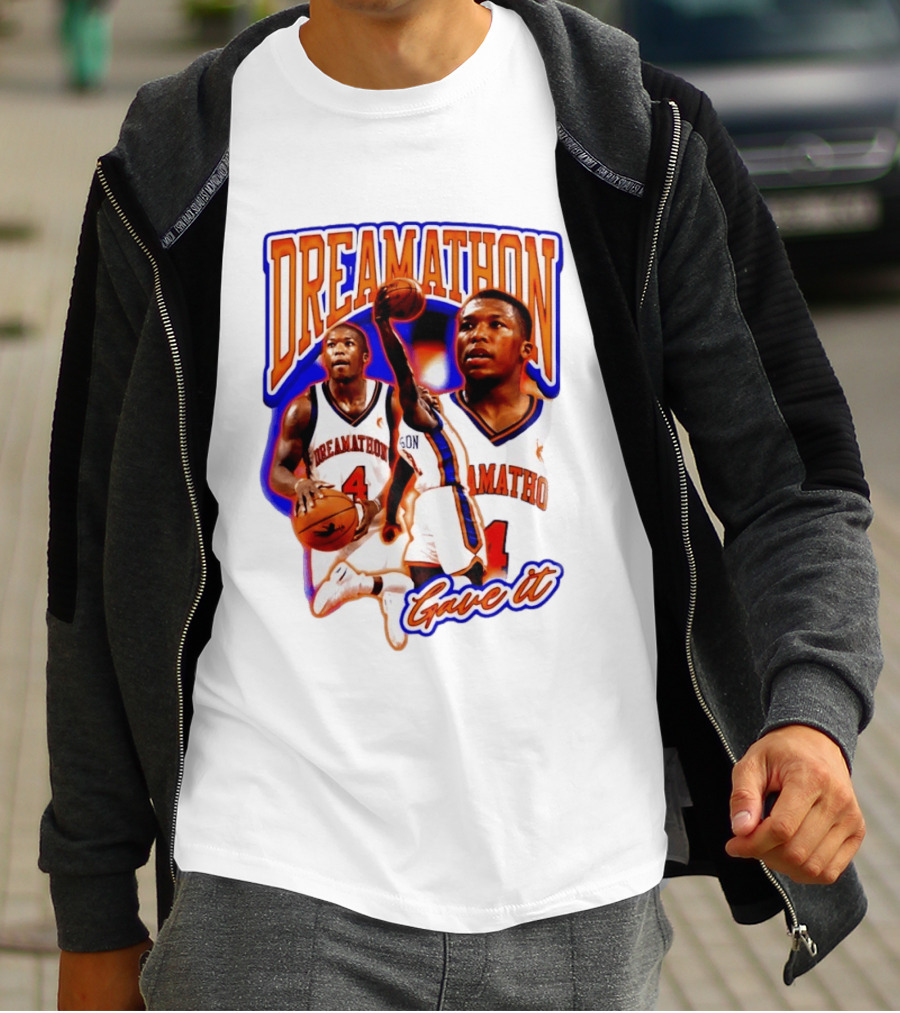 Dreamathon Nate Robinson New York Knicks Gave It T-Shirt
