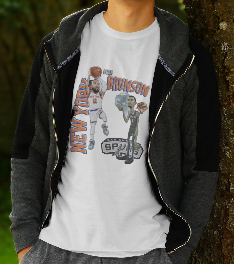 New York Even Brunson NBA Finals San Antonio Spurs T-Shirt