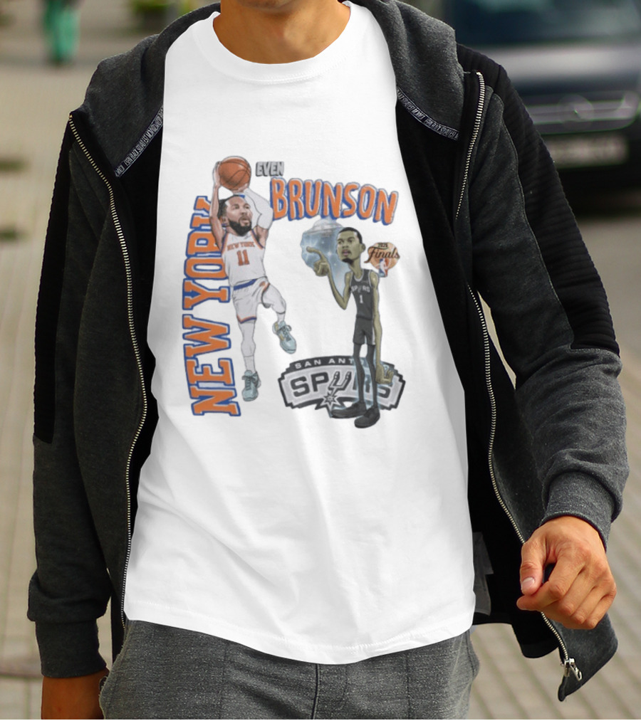 New York Even Brunson NBA Finals San Antonio Spurs T-Shirt