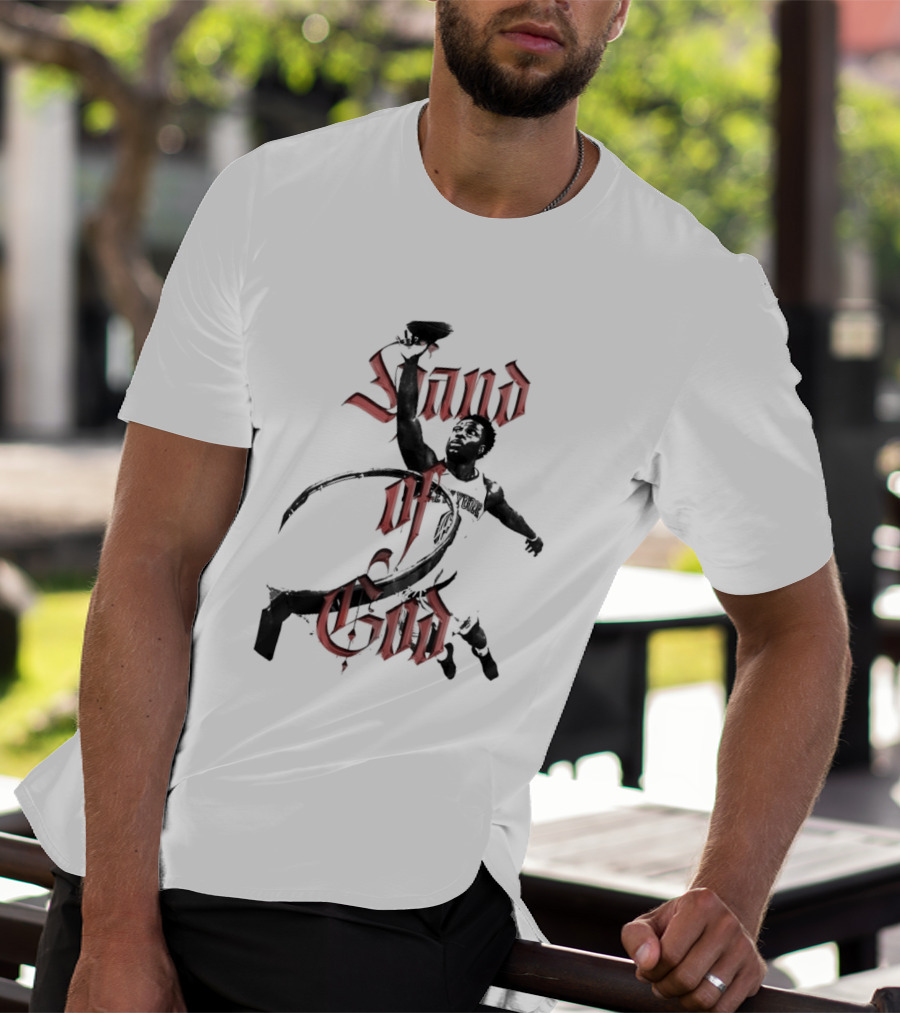 Hand Of God OG Anunoby New York Knicks Basketball NBA T-Shirt