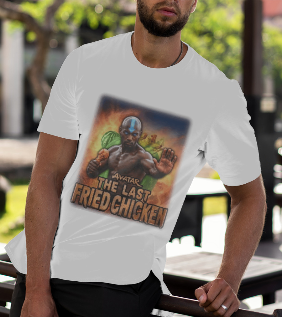 Avatar The Last Fried Chicken Parody Humor Martial Arts Mashup T-Shirt