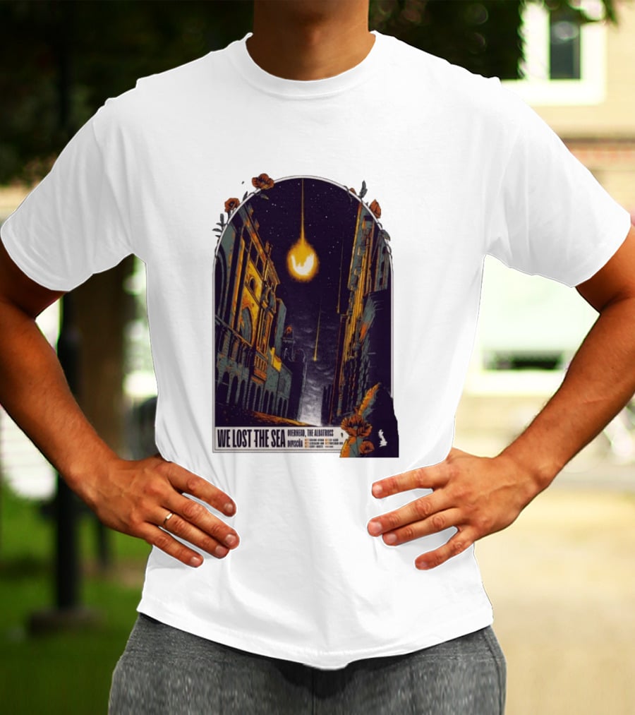 We Lost The Sea Overhead The Albatross Dürsøla May 25 2026 Slay Glasgow T-Shirt