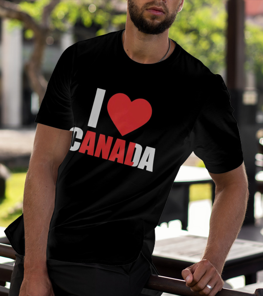 I Love Canada Heart Symbol CANADA T-Shirt