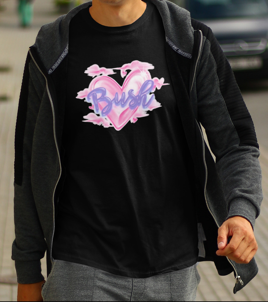 Bush Heart Clouds 90s Rock Gavin Rossdale T-Shirt