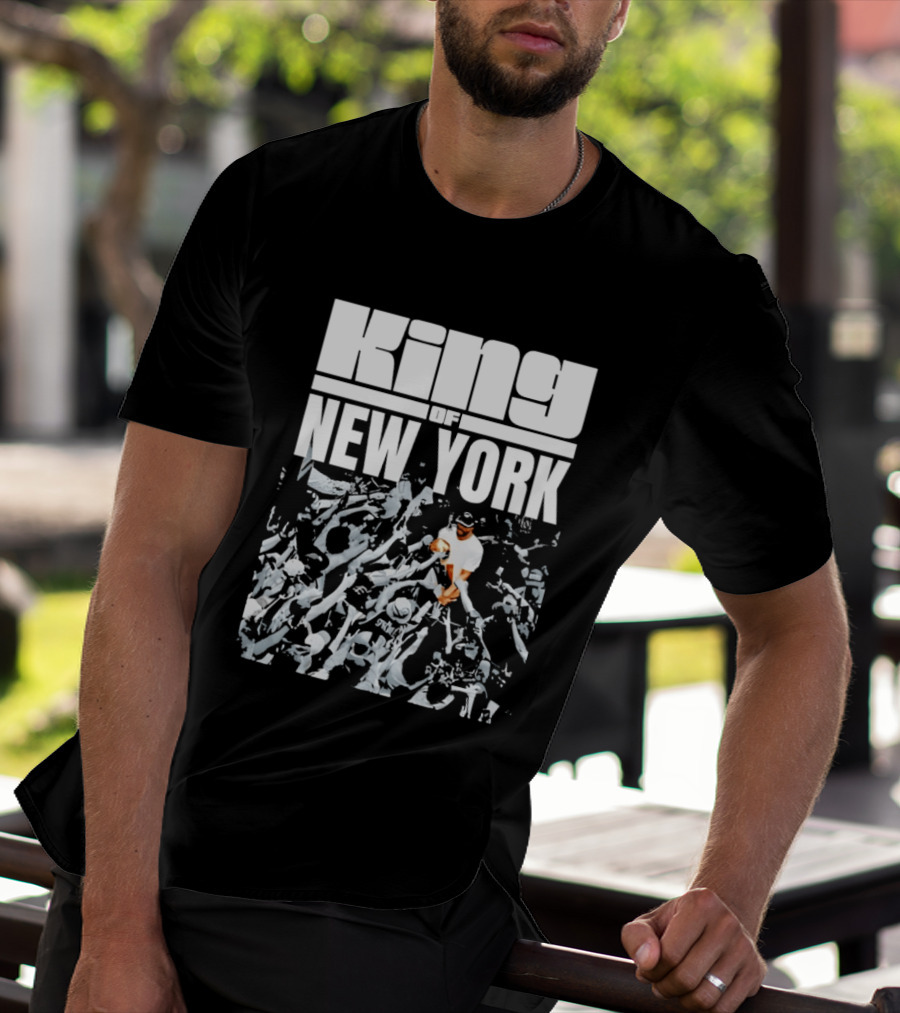King Of New York Knicks Basketball Jalen Brunson T-Shirt