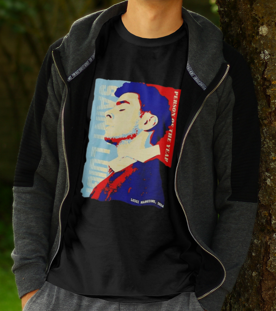 Saint Luigi Mangione 2024 Person Of The Year T-Shirt