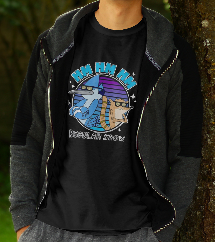 HM HM HM Mordecai And Rigby Regular Show Cartoon T-Shirt