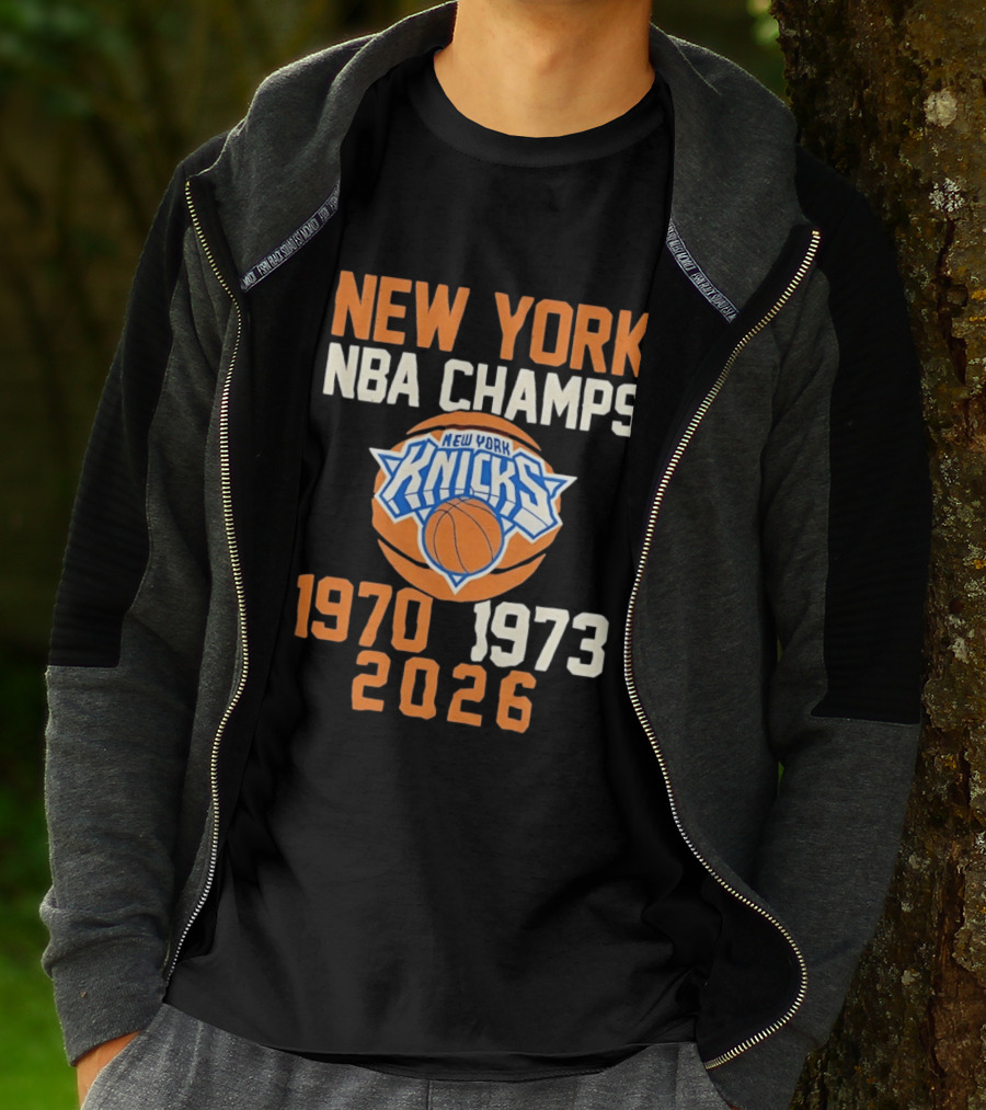 New York Knicks NBA Champs 1970 1973 2026 T-Shirt