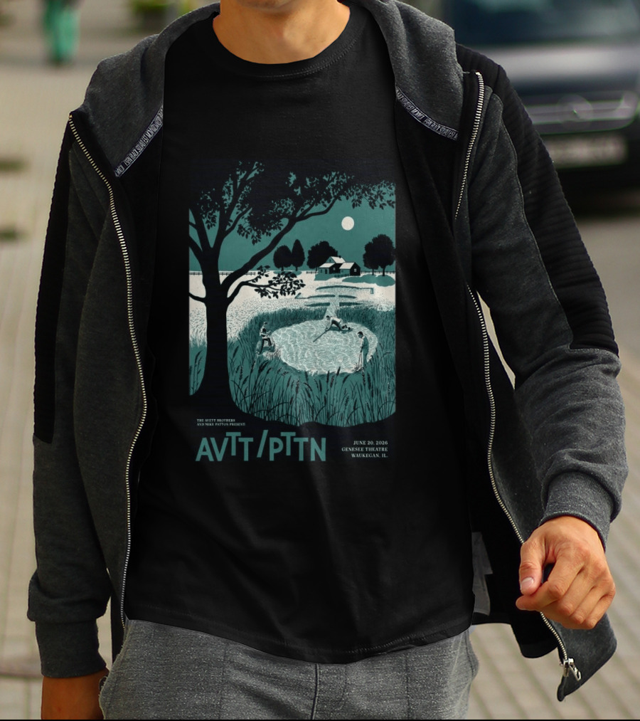 The Avett Brothers And Nikki Patton Waukegan IL Genesee Theatre June 20 2026 T-Shirt