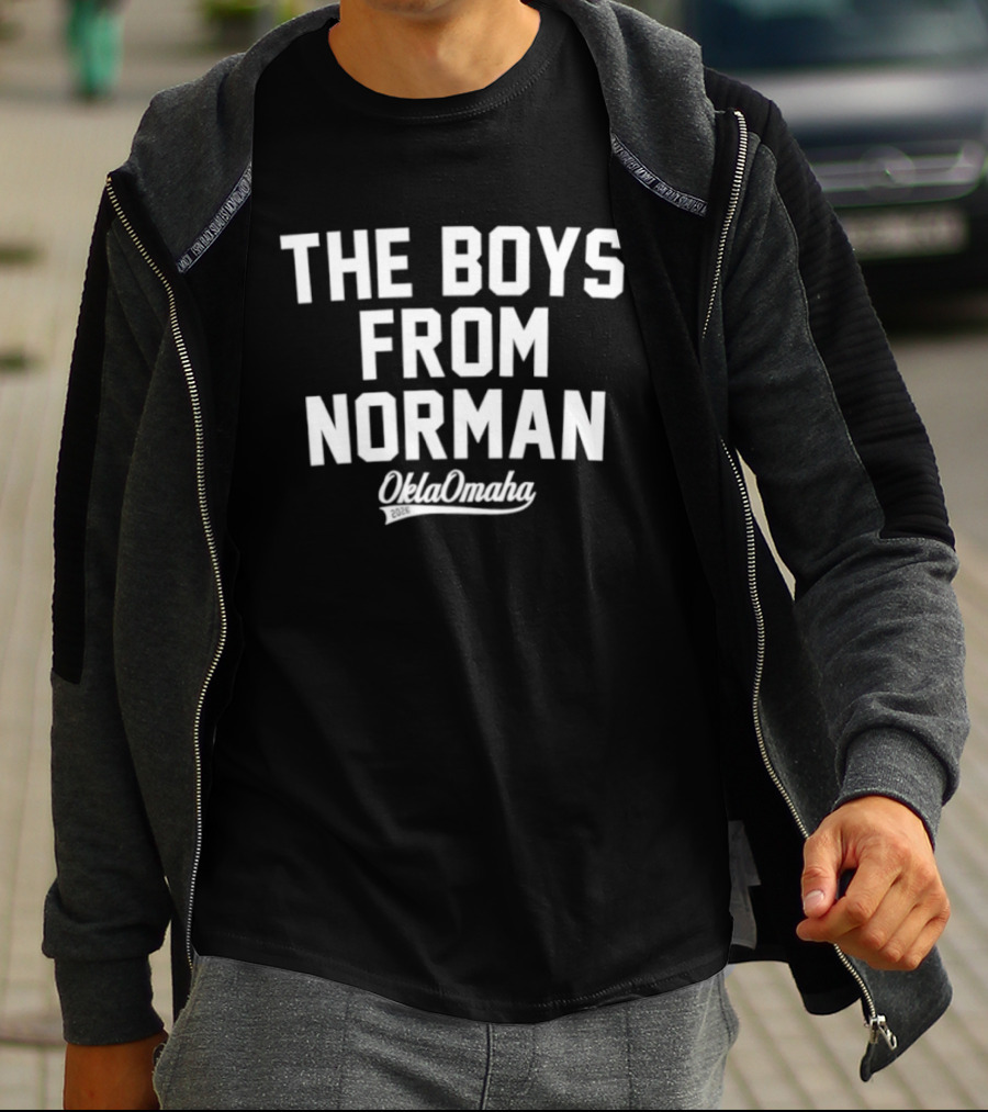 The Boys From Norman OklaOmaha Oklahoma Baseball T-Shirt