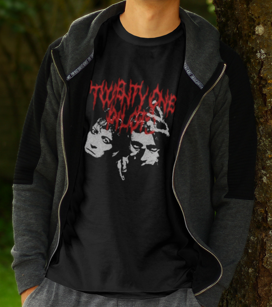 Rawfear Moves Me Twenty One Pilots Distorted Faces T-Shirt