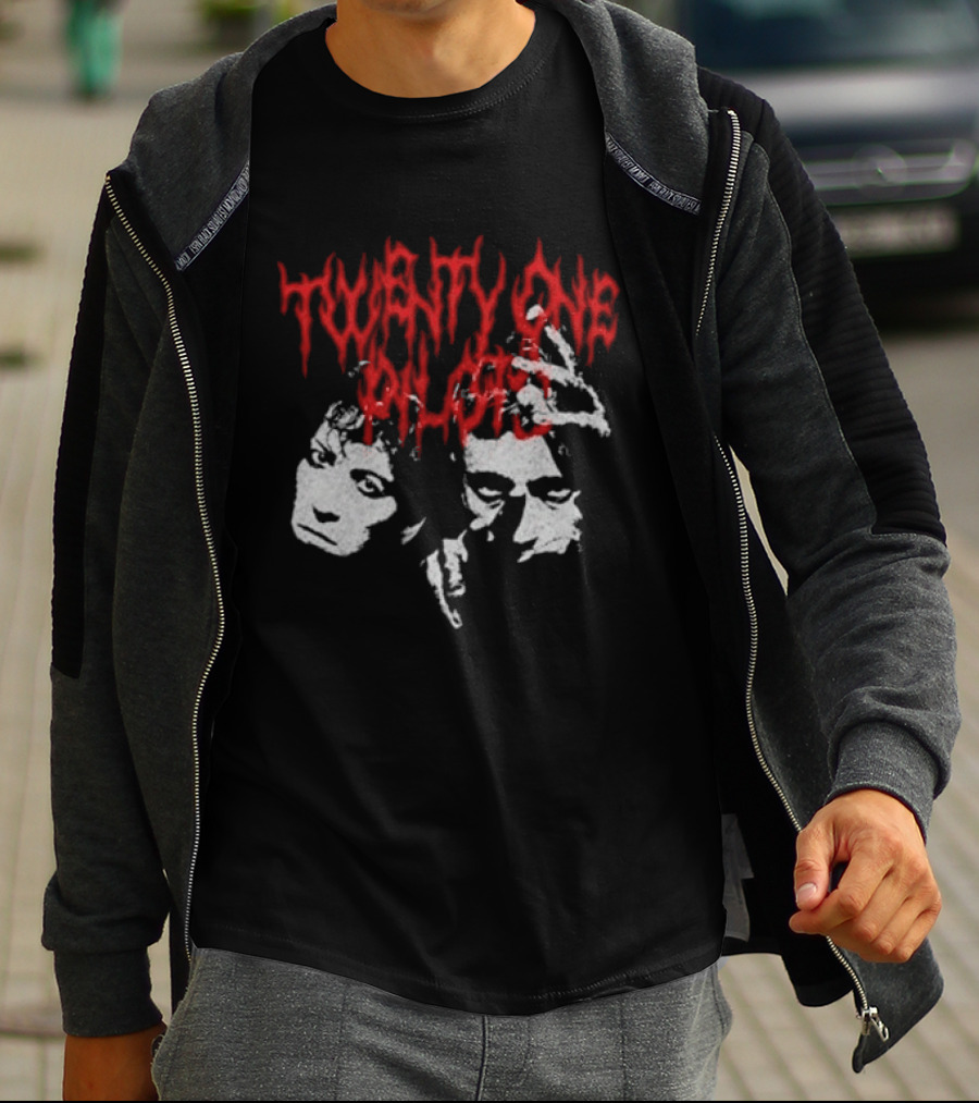 Rawfear Moves Me Twenty One Pilots Distorted Faces T-Shirt