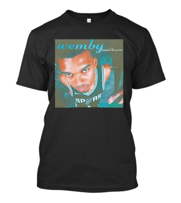 Wemby Around The Paint Victor Wembanyama San Antonio Spurs Basketball Fiesta 2026 T-Shirt